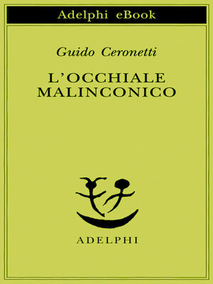 cover image of L'occhiale malinconico